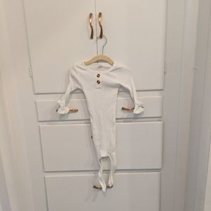 Boutique tie bottom sleep gown